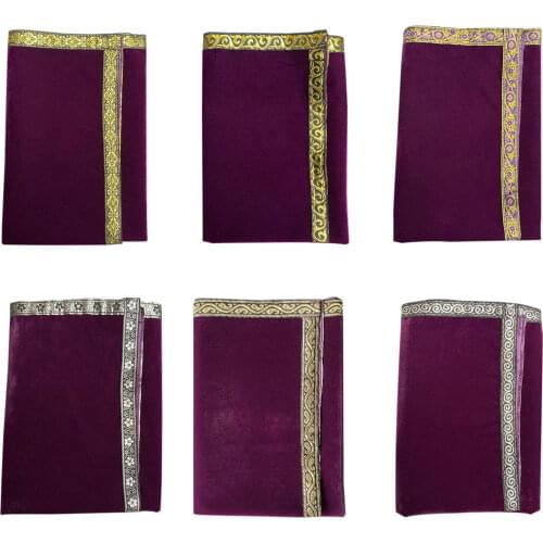 50x50CM Altar Tarot Tablecloth High-grade Thick Tarot Divination Cards Table Cloth for Magicians Board Games Table Mat applied