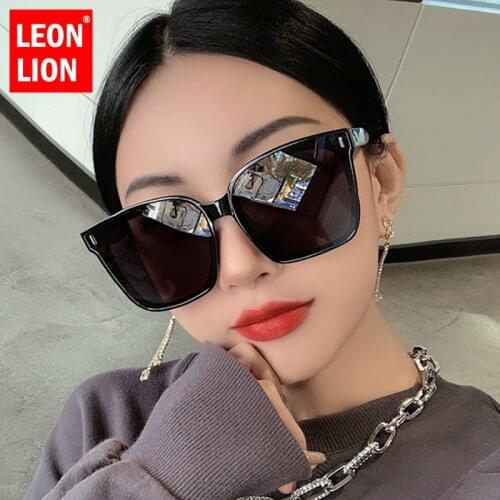 LEONLION Oversized Square Sunglasses Women Luxury Brand Designer Sunglasses Women 2021 Big Frame Sun Glasses for Women Wholesale