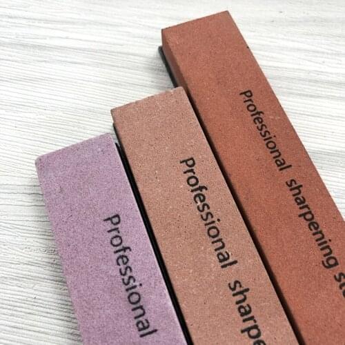 NEW White corundum Whetstone 240 400 600 1000 2000 3000grit 6pcs sharpening stone Knife Fixed Angle Fast Honing knife sharpener