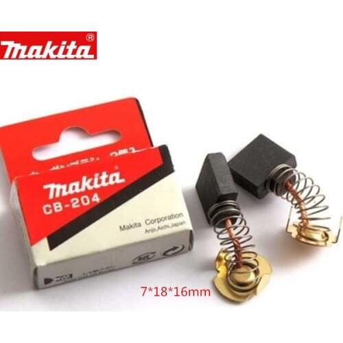 Makita 191957-7 Carbon Brushes for CB-204 9047L HM1304B GA7011C HM1810 GA7021 GA7020 GA9020 GA7040S GA9040S M0920B M0921B GA7030