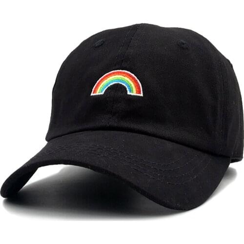 High Quality Baseball Cap Unisex Men Women Brand Cotton Rainbow bridge Snapback Caps Hip Hop Hats Dad Hat Bone Garros