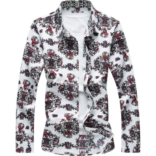 VOGLUSTRE Mens Casual Shirts