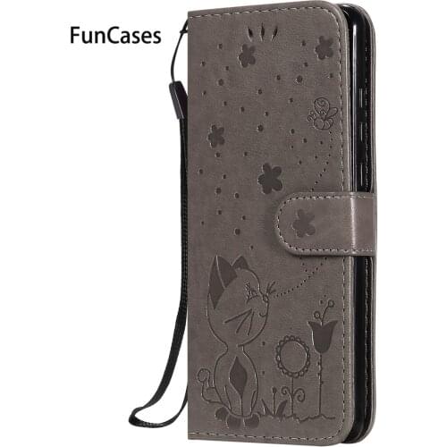 Bright PU Leather Flip Book Phone Bag For cover Huawei P30 Lite Etui Case phone Back sFor coque Nova 4E Pro Silicon Cases Wallet
