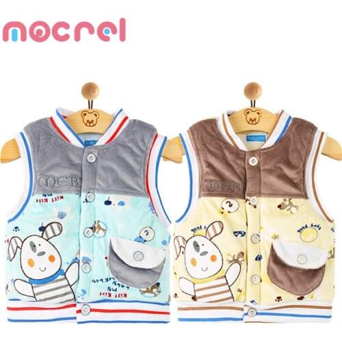 Baby Vest Thick Section Newborns Cartoon Horse Boy Female Baby Warm Shawl Baby Clothes Newborn Girl And Boy