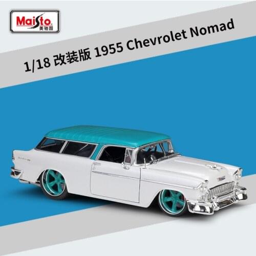 1:18 High Meticulous Dodge Nomad Datsun Alloy Model Car Static Metal Model Vehicles With Box