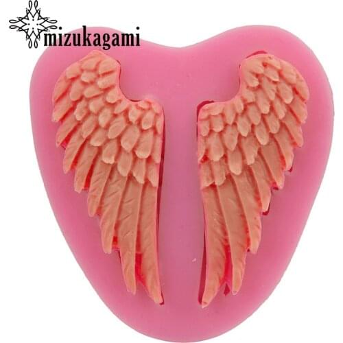 1pcs UV Resin Jewelry Liquid Silicone Molds Big Wings Resin Mold For DIY Silicone Resin Mold For Jewelry Making