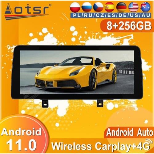 8+256G Android 11 Radio For BMW 3 4 Series F30 F31 F34 F35 F32 F33 F36 2013-2018 GPS Navi Car Multimedia Player Stereo Head Unit