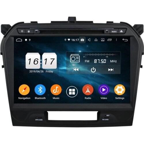 CarPlay PX6 4gb+12gb Android 10 Car DVD Player for Suzuki Vitara 2015-2020 Stereo Radio GPS Bluetooth 5.0 WIFI Multimedia Player