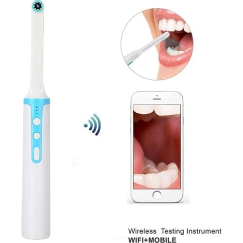 Wireless WiFi USB Intra Oral Dental Intraoral Camera Dentist Device LED Light Real-time Video Inspection Teeth Whitening Tool