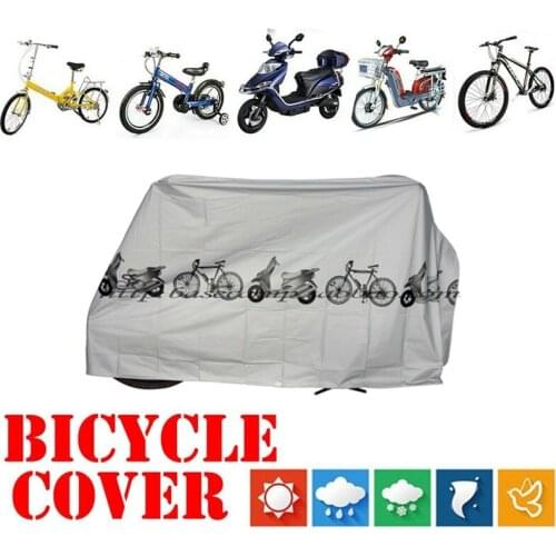 Motorcycle Bicycle Cover Waterproof Dustproof Rainproof Outdoor Protective Ultraviolet Bicycle Accessories Rain 1pc
