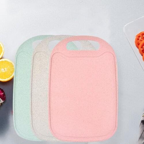 E-PIC NEW Wheat Straw Acrylic Cheese Platter Board Sedentary Cutting Boards Set Boards For Kitchen Set End Grain Chopping Ditch