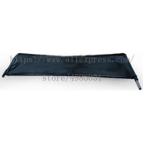 Made of 100% real natural black latex bondage Fetish BDSM vacuum bed with breath holes and including plastic framings