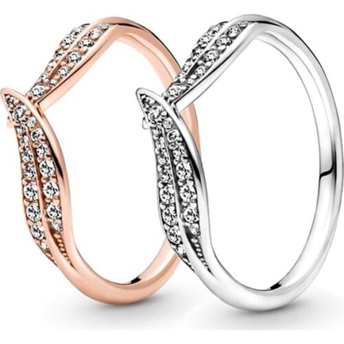 100% 925 Silver New Shining Leaf Fashion Leaf PAN Ring Suitable For Womens Wedding Gifts Festival Diy Charm Jewelry