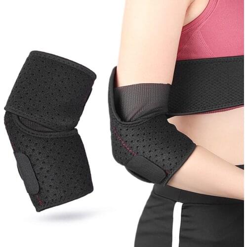 1Pc Compression Elbow Support Pads Elastic Elbow Brace for Men Women Protective Pad Gym Sports Fitness Protector Arm Sleeves