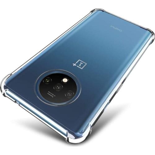 Crystal Slim TPU Cases For OnePlus 7T TPU Case Soft Transparent Crystal Phone Cover For OnePlus 7T Anti Drop Shock Slim tpu Case