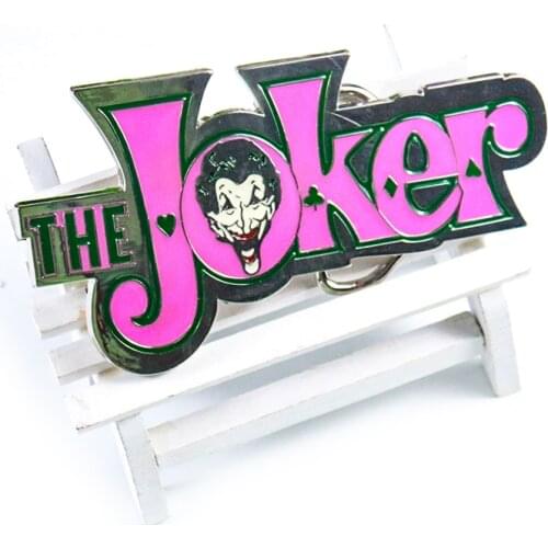 Joker Clown Belt Buckle for Men Metal Belt Buckle Cowboy and Cowgirl Metal Tool Western Buckles Personalized Belts Accessories