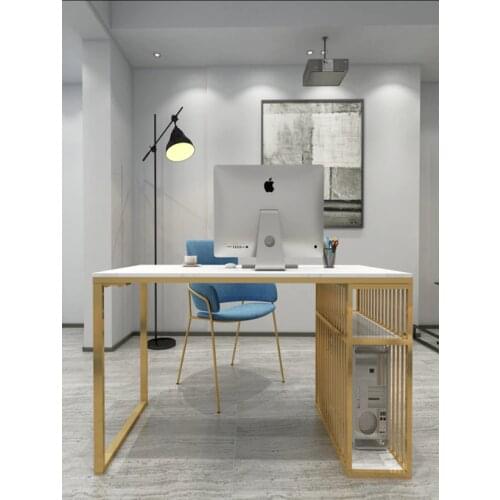 Nordic minimalist desktop computer desk modern marble desk student home writing desk study bedroom table