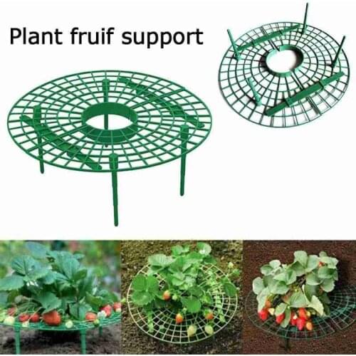 Strawberry Stand Frame Holder Balcony Planting Rack Fruit Pillar Plant Vine Support Flower Stand Gardening Climbing G3Z1