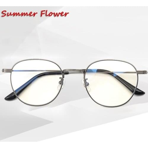 Women Transparent Lens Pure Titanium Men Glasses Designer Eyeglasses Oval Light Eyewear Plastic Screws Progressive Glass Frame