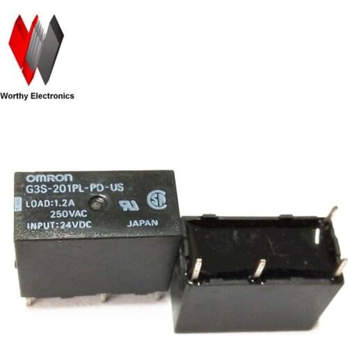 Wholesale 10pcs/lot relay G3S-201PL-PD-US-24VDC
