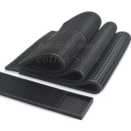 Rectangular 30x15cm Restaurant Bar Square Bar Mat Silicone Mat Soft Bar Mat Bar Water Mat Water Cup Mat Water Filter Mat