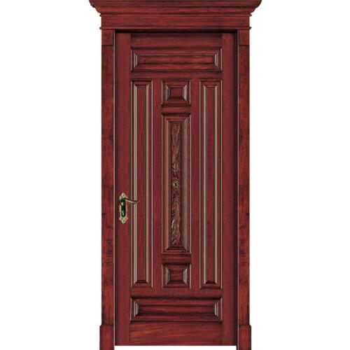 Luxury Carving Designs Thailand Oak Solid Wood Door Exterior Door Interior Wooden Doors C013