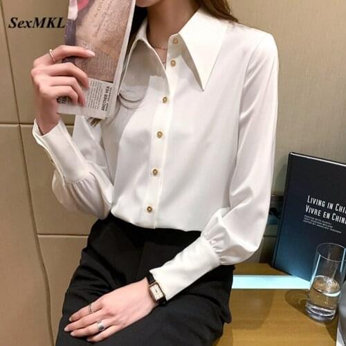 Атласные блузки SexMKL China At AliExpress