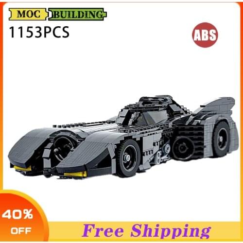 MOC-78406 Technician Batmobile Car Models Building Blcoks Creator Expert Bricks Set Super Hero Toys For Children Kids Gifts