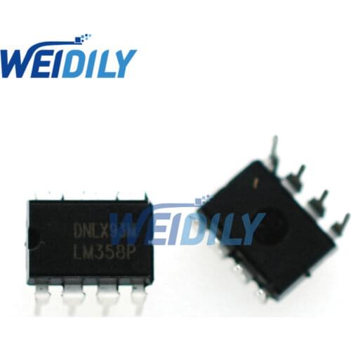 10PCS/Lot LM358 LM358P HA17358 LM358N DIP-8 Original New IC Chip