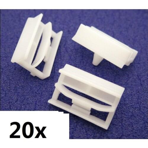 20x For BMW 3-Series Sideskirt Plastic Clips- Plastic Bracket for Sill Moulding Trim