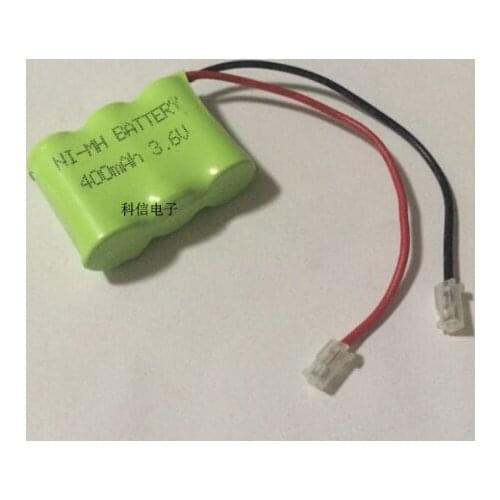 MasterFire 4pcs/lot New Ni-MH 1/3AAA 3.6V 400mAh Ni MH 1/3 AAA Rechargeable Battery Pack With Plugs For Cordless Phone