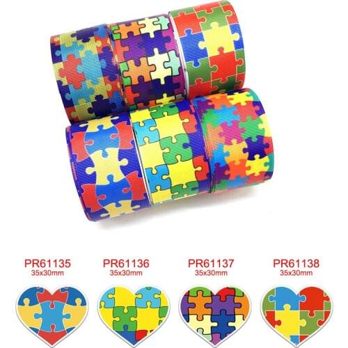 Free shipping 50 yard printed grosgrain ribbon 45046