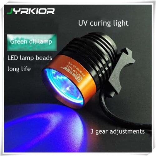 Jyrkior Mobile Phone Repair Tool UV Glue Curing Lamp USB LED Ultraviolet Green Oil Curing Purple Light For Mainboard Repair