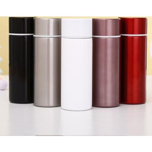 150Ml Stainless Steel Pocket Thermos Cup Mini Portable Straight Water Bottle Cute Coffee Cup Vacuum Flask for Student