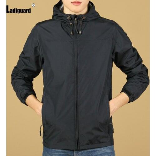 Plus Size 5xl Mens Fashion Hooded Tops Leisure Jackets 2021 European and American style Autumn Outdoor Zipper Pockets Outerwear