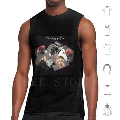 Lil Uzi The Way Life Goes Poster Tank Tops Vest Cotton Call Me By Your Name 2014 Forest Hills Drive J Cole Blond Flower Boy