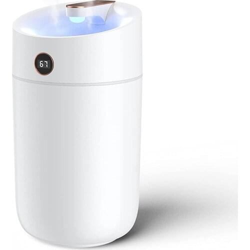 Humidifiers for Bedroom Room Portable USB Personal Cool Mist Humidifier Quiet Operation 2 Nozzles,for Home,Baby