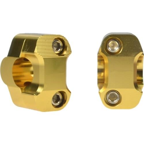 Motorcycle Handlebar Clamps Adapter Steering Wheel Handlebar Fat Bar Risers Mount For Yamaha Kawasaki Honda Suzuki Dirt Pit Bike