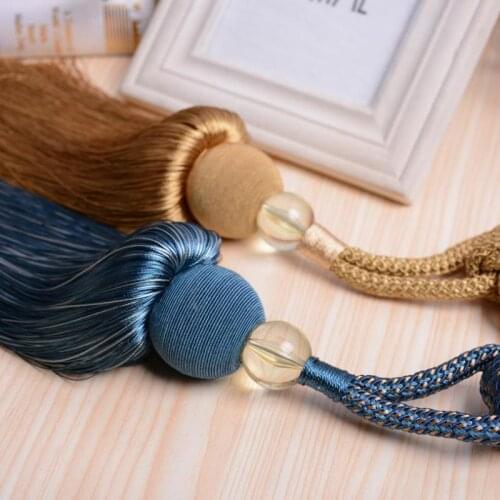 2pcs/lot High Quality Luxury Curtain Tieback Tassels For Europe Curtains Living Room Curtain Holder Bedroom Cortina Encaje Borla