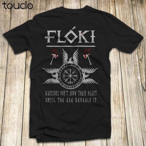 2020 Fashion Vikings Apparel Floki Quote T Shirt Ragnar Lothbrok Valhalla Tees