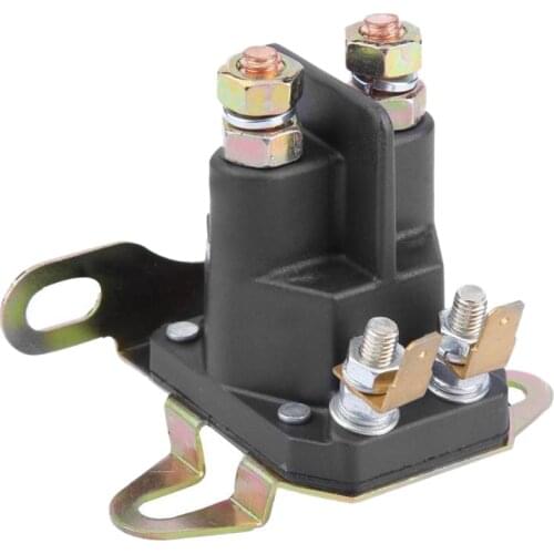 4-Pole Motorboat Starter Electronetic Relay Lawn Mower Starter for Briggs Stratton Motorboat Lawn Mower Motor Parts