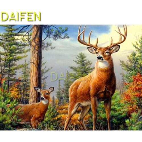 5D DIY Diamond embroidery Full Square Diamond painting Cross stitch forest tree flower deer love cloud Full Round Diamond mosaic
