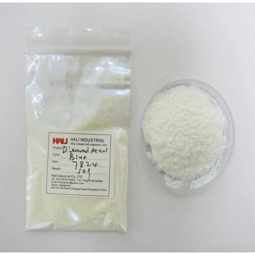 Diamond pearl pigment, pearlescent pigment,mica powder,1lot=10g,item:7824,color:blue,particle size:40-150um;free