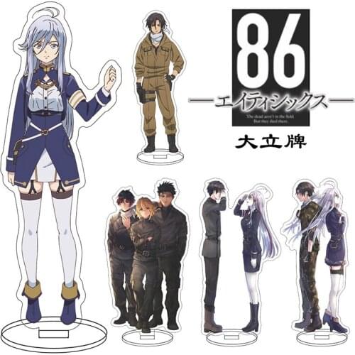 Anime 86- Eighty Six Vladilena Milize Shinei Nouzen Kurena Kukumila Acrylic Stand Figure Model Desktop Decor Cosplay