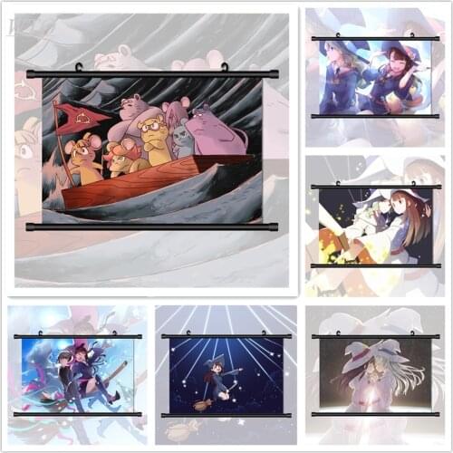 Little Witch Academia Anime Manga Wall Posters Anime Posters Canvas Painting Wall Decor Posters Wall Art Picture Home Decoration