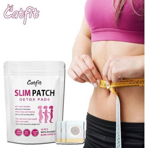 CatFit Weight Loss Belly Fat Burning Patch Slim Dampness-Evil Removal Slimming Patch Mugwort Sticker for postpartum fatness
