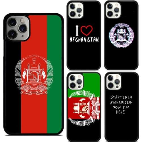 I Love Afghanistan Phone Case for iPhone 11 12 Pro Max mini X XR XS SE 2020 5 6S 7 8 Plus Samsung Galaxy S8 S9 S10 Cover shell
