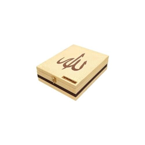 Quran reciting pen gift gold color box luxury distinguisher turkish