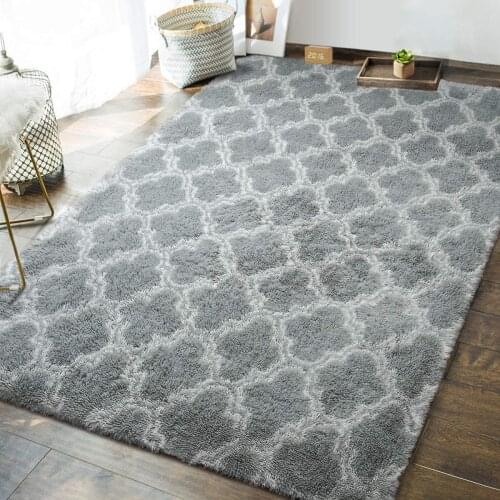 Geometric Bedroom Rugs Living Room Carpet Shaggy Area Rug Dorm Nursery Home Holiday Decor Floor Carpet kids crawling carpet mat