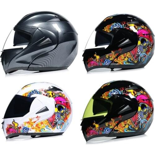 New Full Face Motorcycle Helmet Casco Moto Professional Racing Helmet Capacete Moto Kask DOT Motocross Off Road Motorbike Helmet